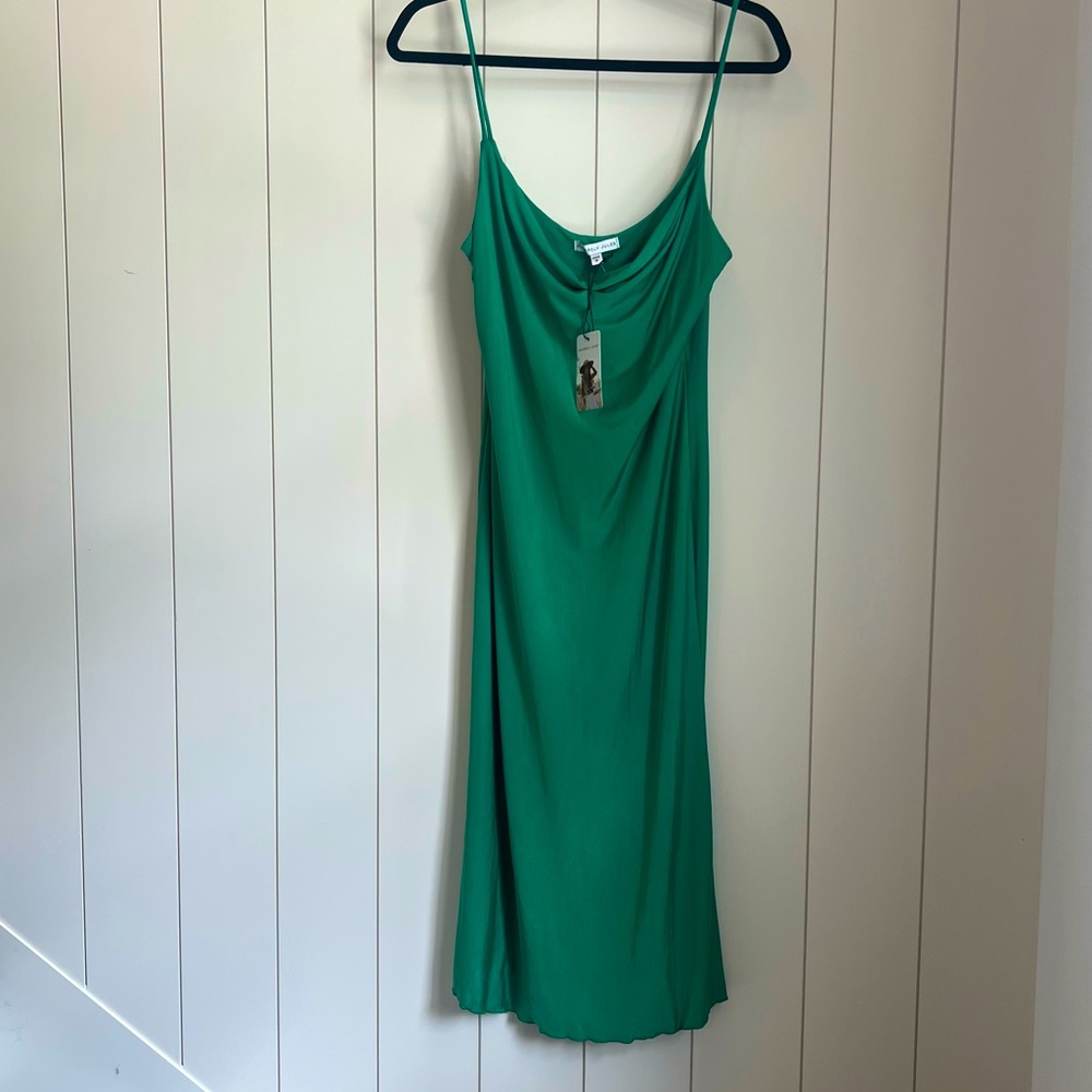 NWT Sincerely Jules cowl neck midi dress